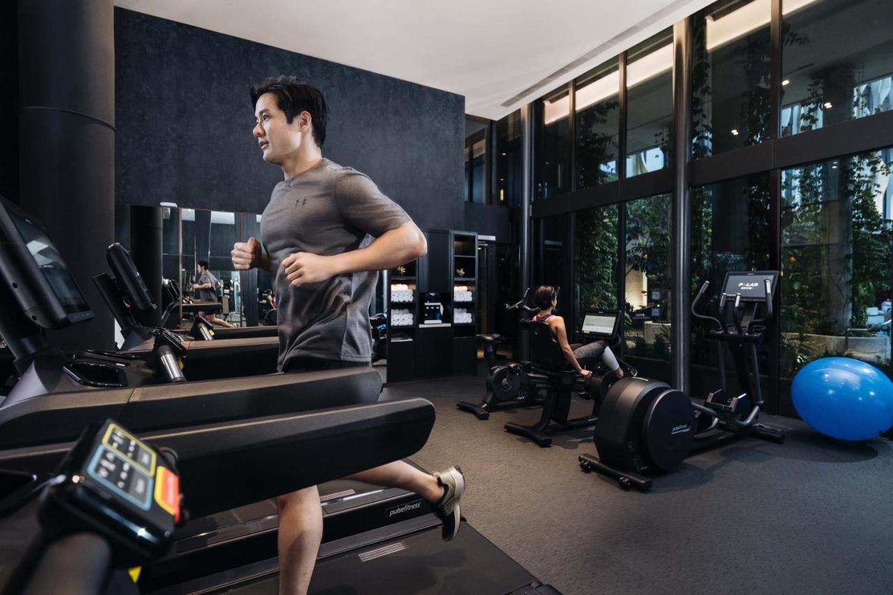 The Outpost Hotel Sentosa By Far East Hospitality (Adults Only) Сингапур Екстериор снимка The gym at the hotel