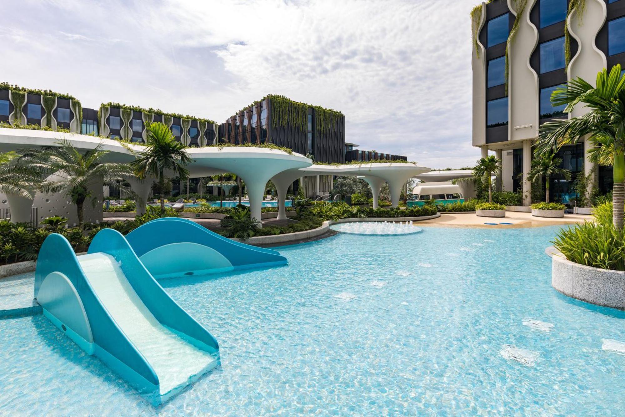 The Outpost Hotel Sentosa By Far East Hospitality (Adults Only) Сингапур Екстериор снимка The Lagoon