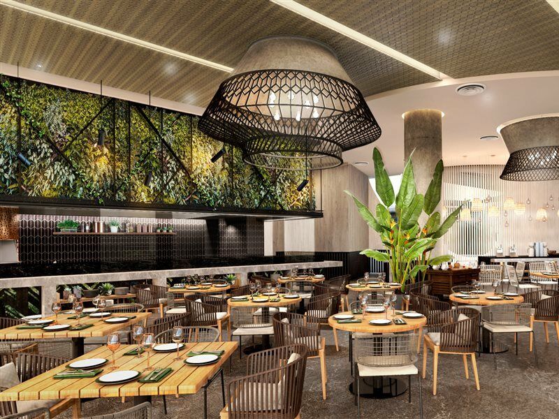 The Outpost Hotel Sentosa By Far East Hospitality (Adults Only) Сингапур Екстериор снимка The interior of the restaurant